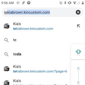 Tekiabrown.kincustom.com